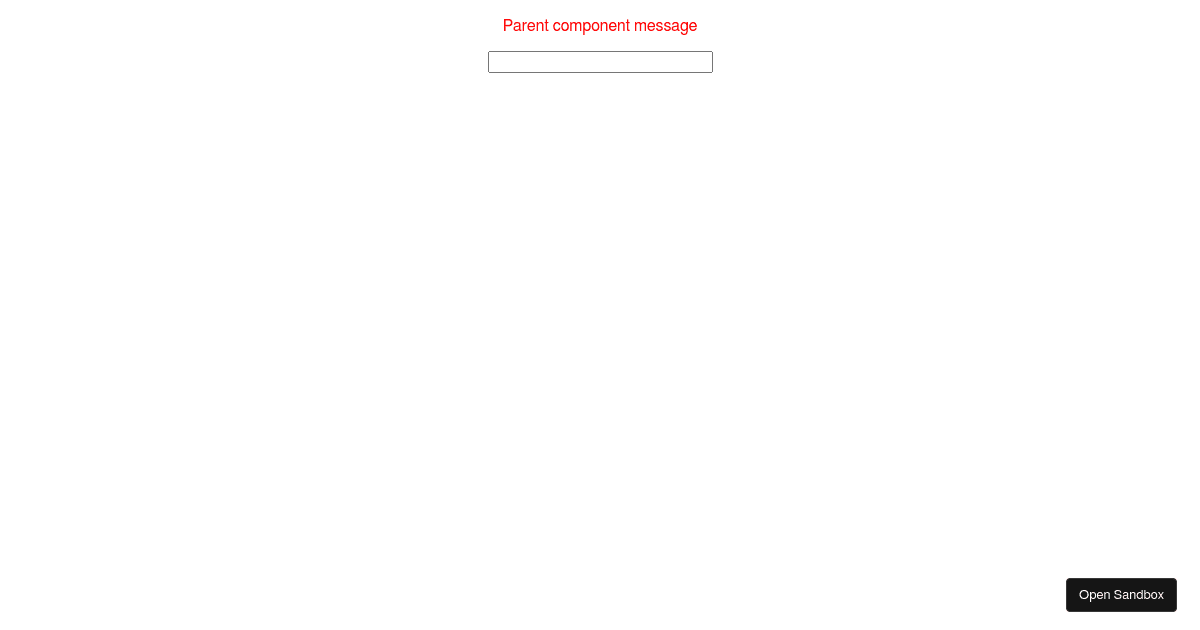 Practicing Components - Codesandbox