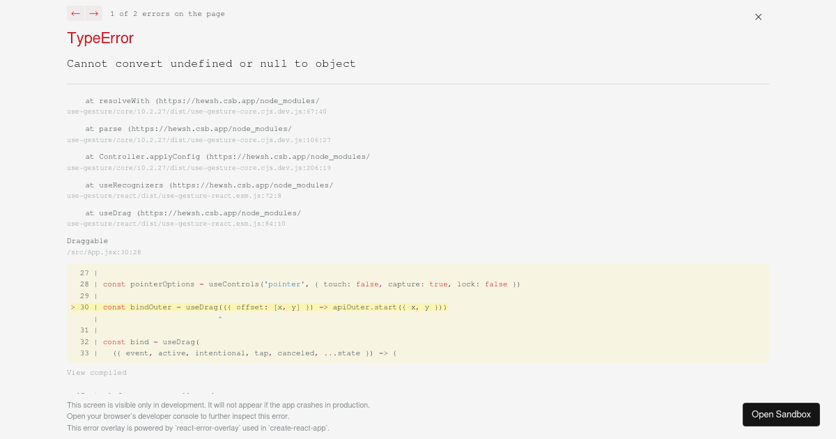 gesture-nested - Codesandbox
