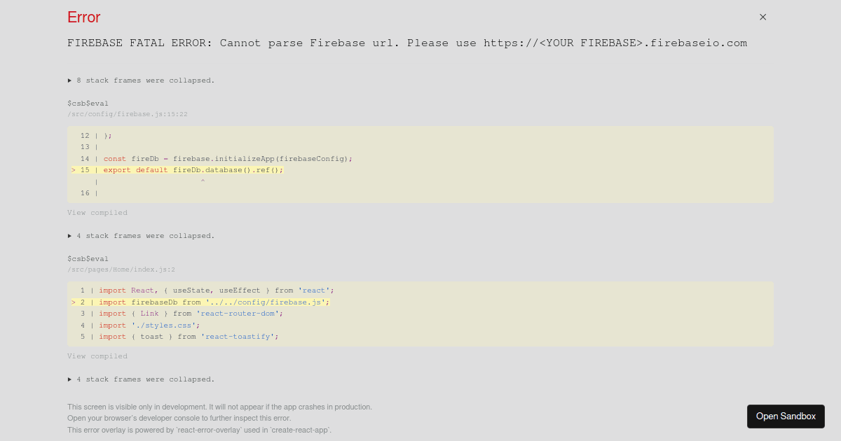 firebase-crud - Codesandbox