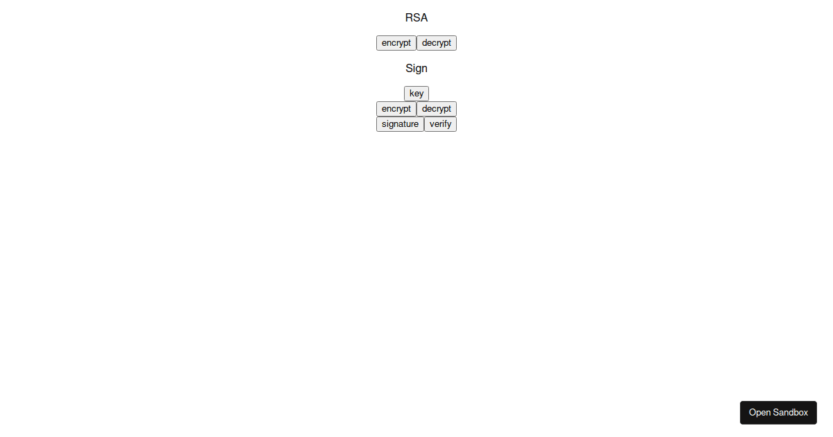 encrypt - Codesandbox