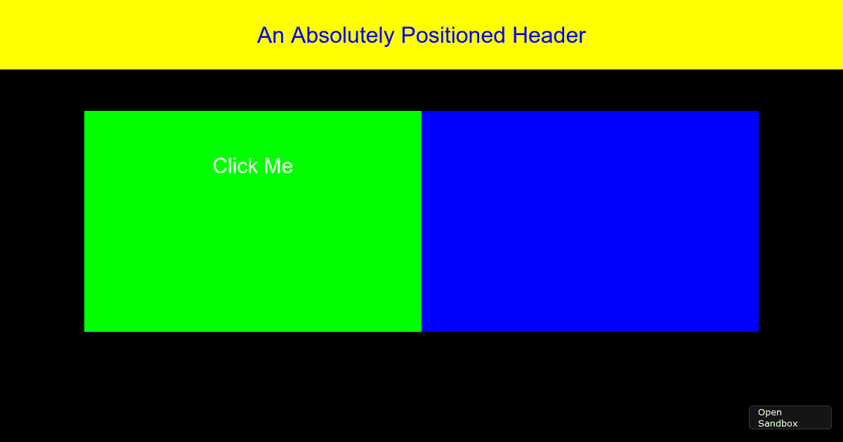 react-pixi-layout example (forked) - Codesandbox