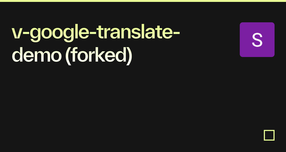 v-google-translate-demo (forked) - Codesandbox