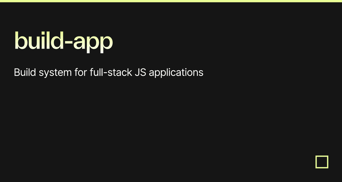 build-app - Codesandbox