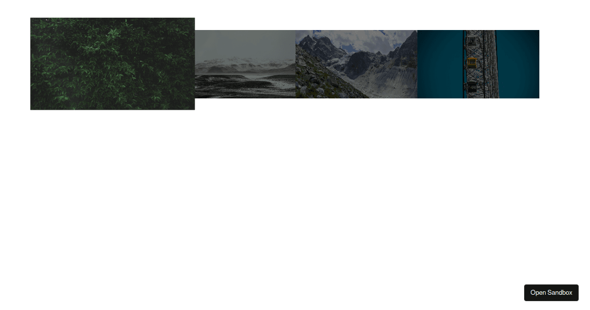 3D Carousel example (forked) - Codesandbox