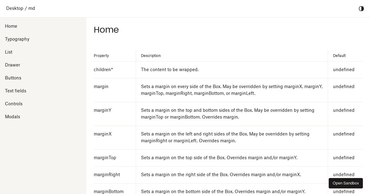 Responsive Web Prototype - Codesandbox