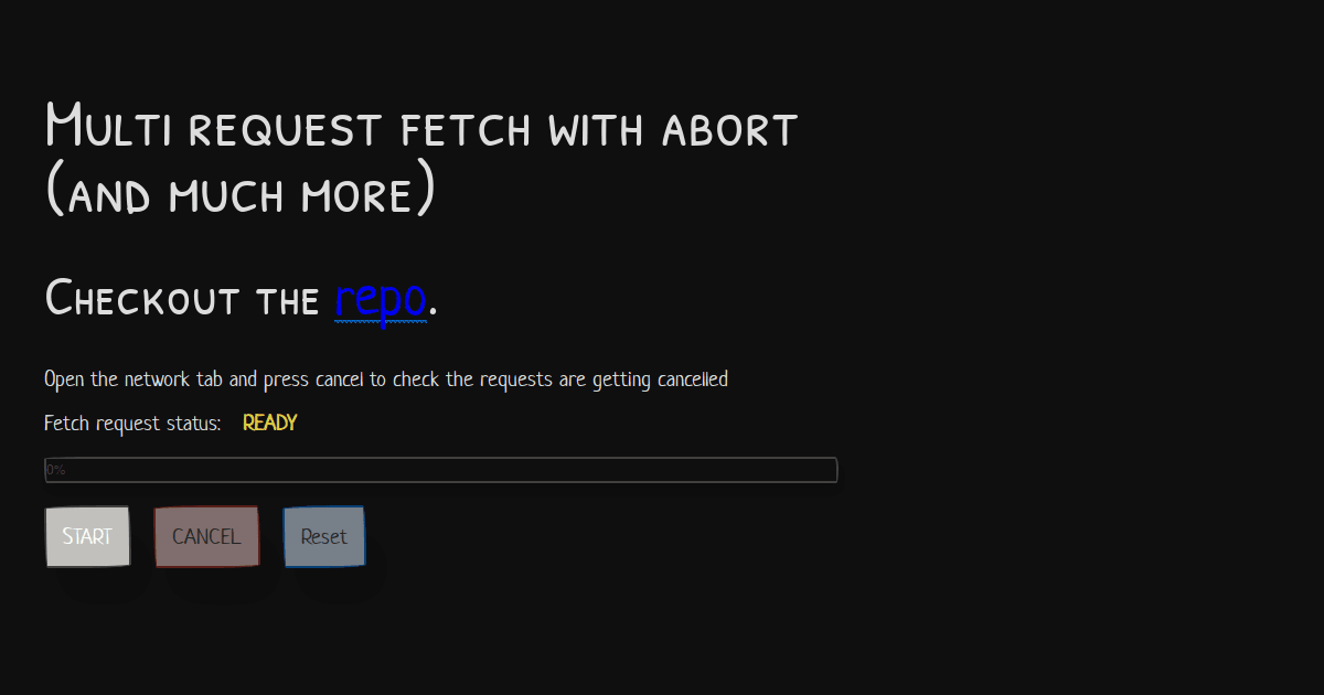 react-abortable-fetch (forked) - Codesandbox