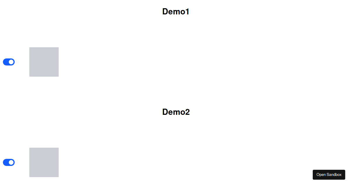 css-transition-demo - Codesandbox