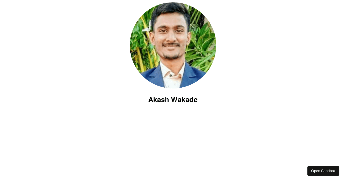 avatar - Codesandbox