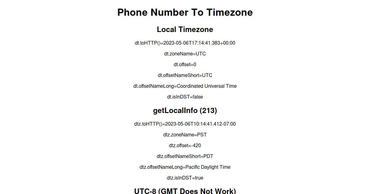 luxon-timezone-test-codesandbox
