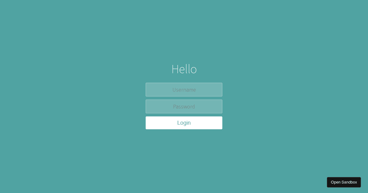 Conditional Rendering (forked) - Codesandbox