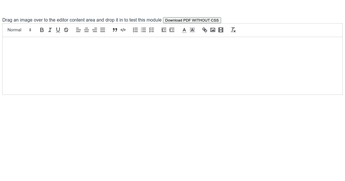 Vue2Editor - Custom Module (forked) - Codesandbox