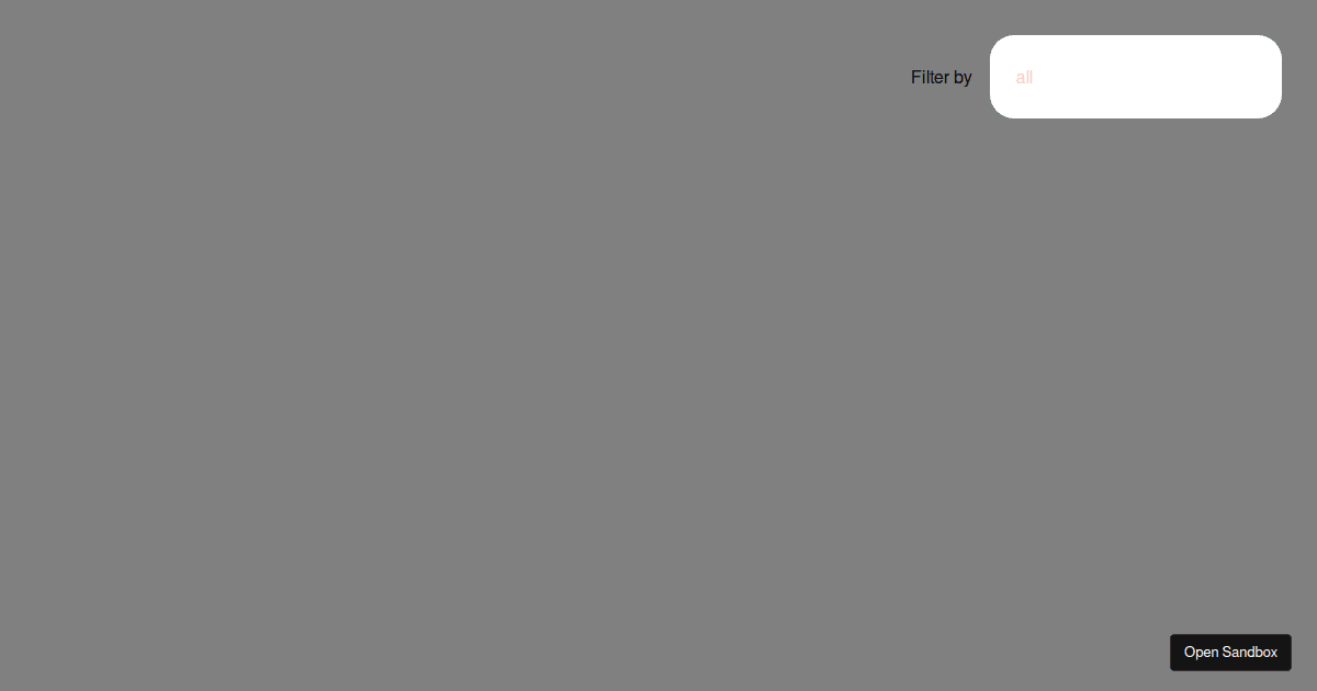 dropdown (forked) - Codesandbox