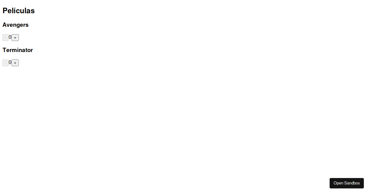 react - Codesandbox