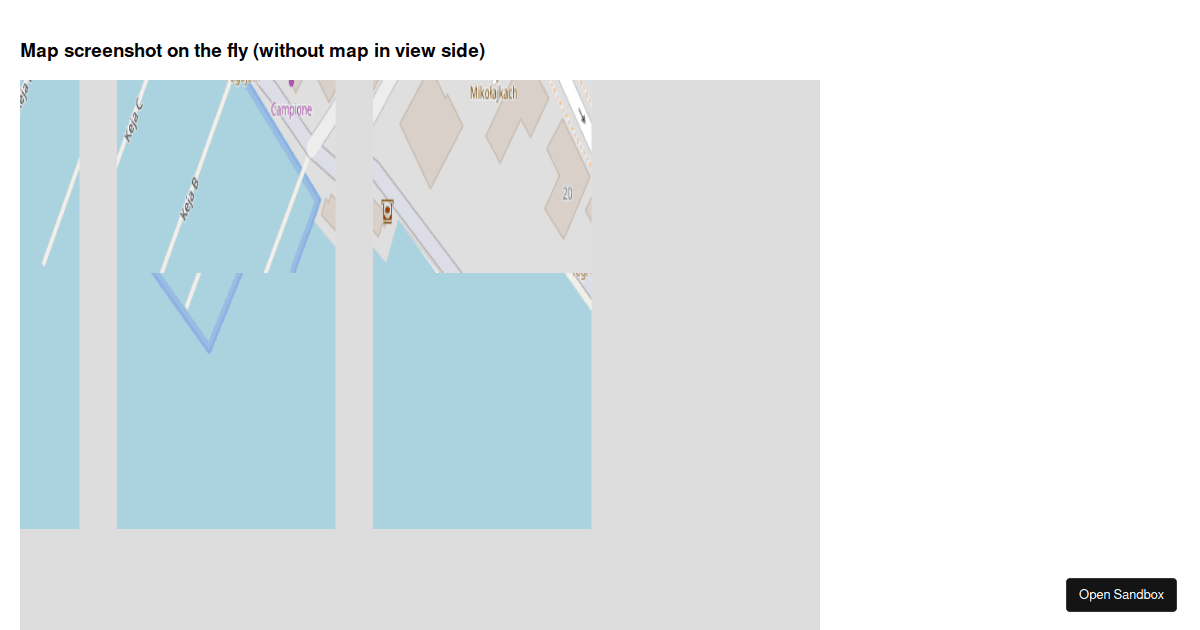 leaflet-screenshot - Codesandbox
