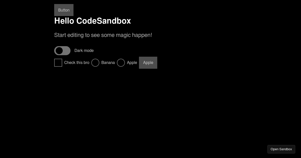 core-elements - Codesandbox