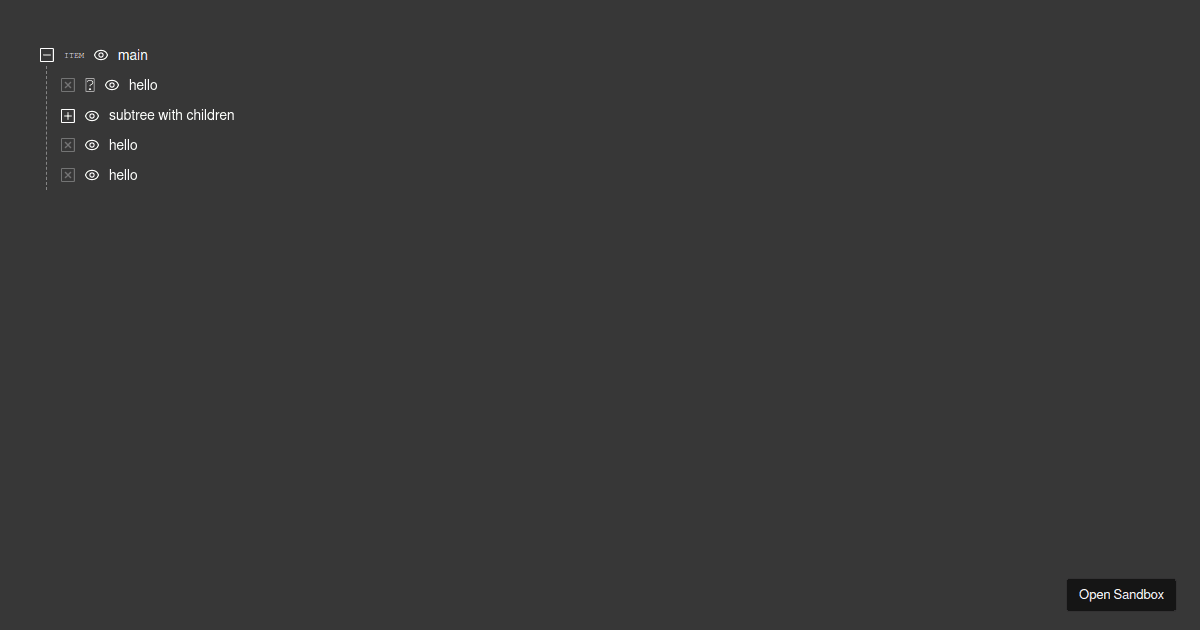 react - Codesandbox