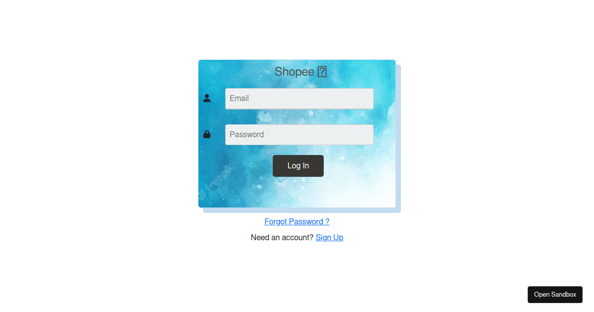 react - Codesandbox