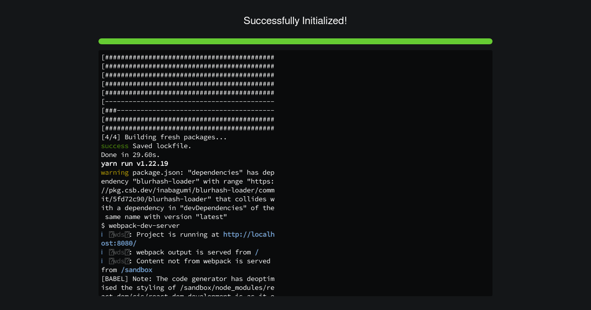 react - Codesandbox