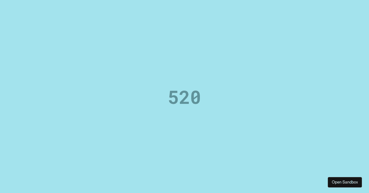 requestAnimationFrame with hooks (forked) - Codesandbox