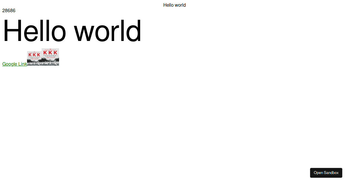 React - CSS Modules (forked) - Codesandbox