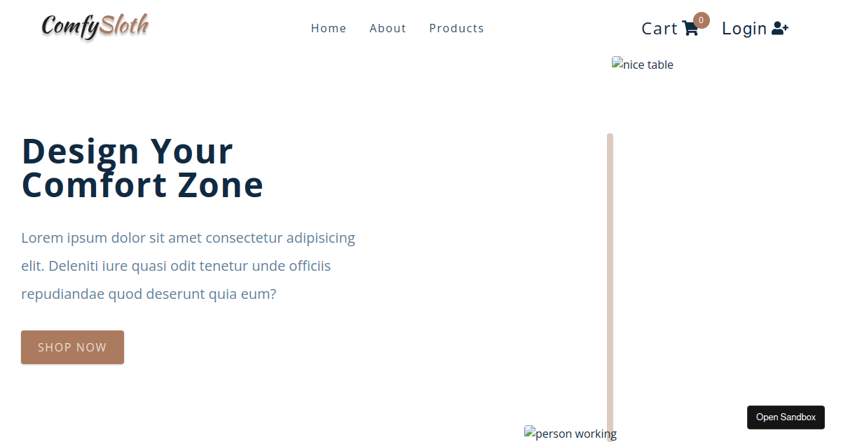 store - Codesandbox