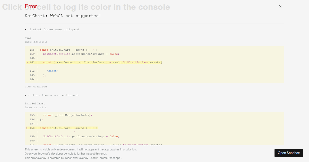 Heatmap-HitTest - Codesandbox