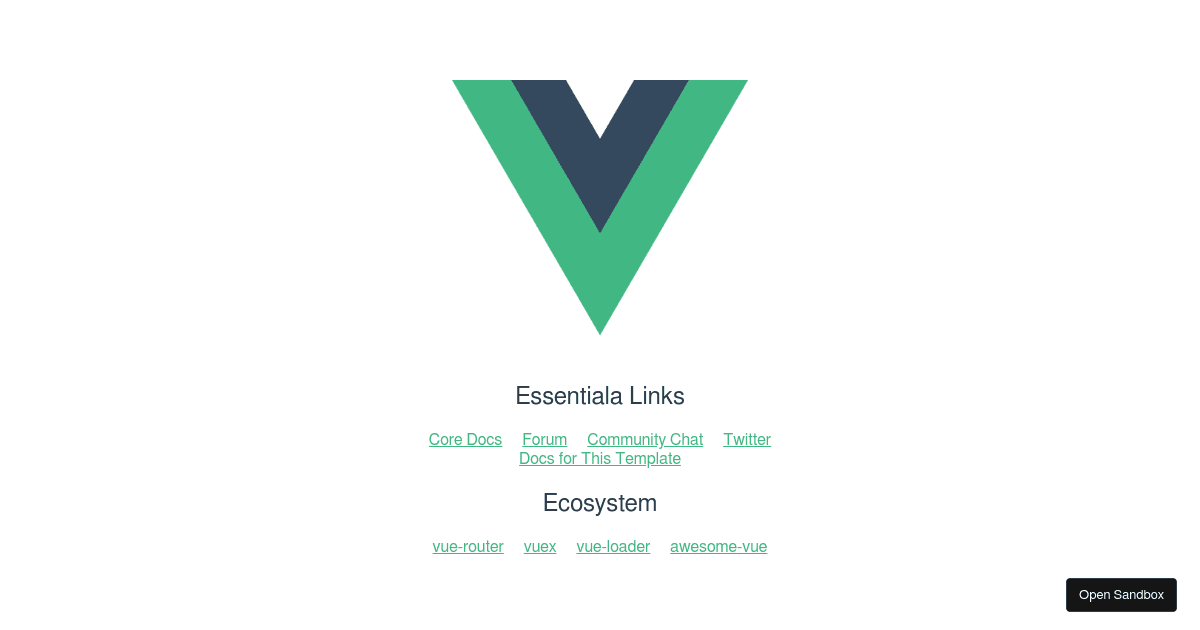 Vue Typescript Example - Codesandbox