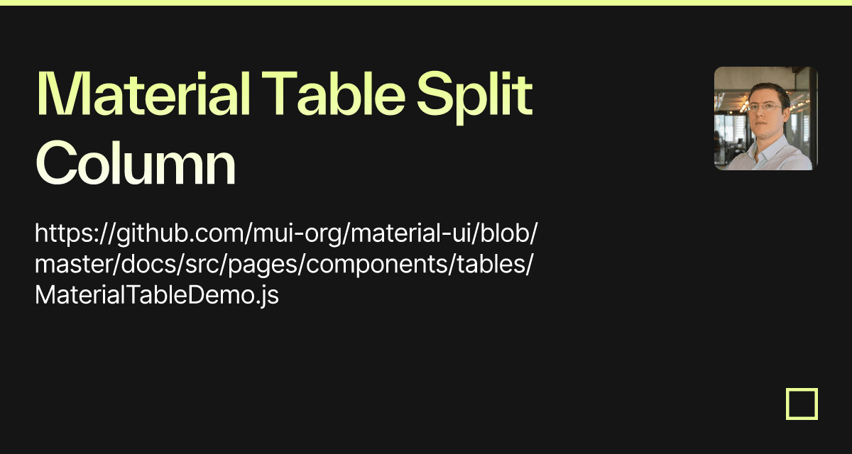 Material Table Columns _ material-table – FBRYU