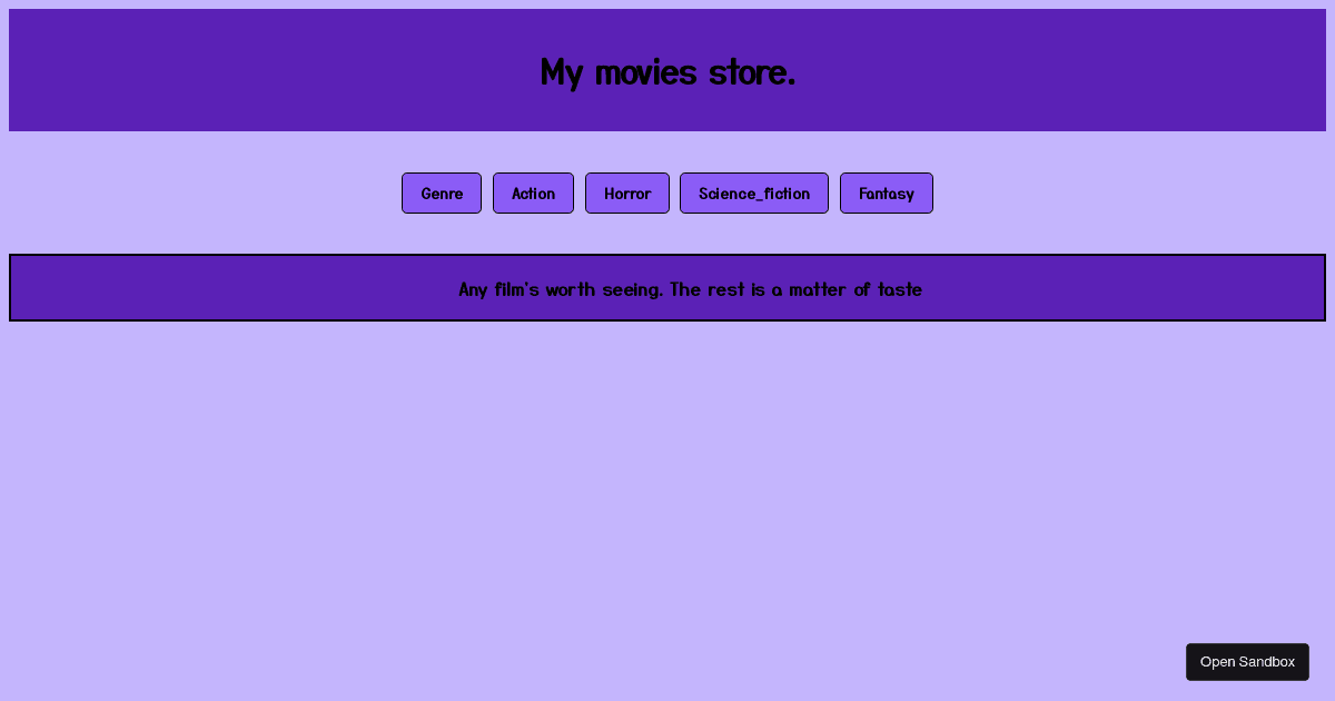 react - Codesandbox