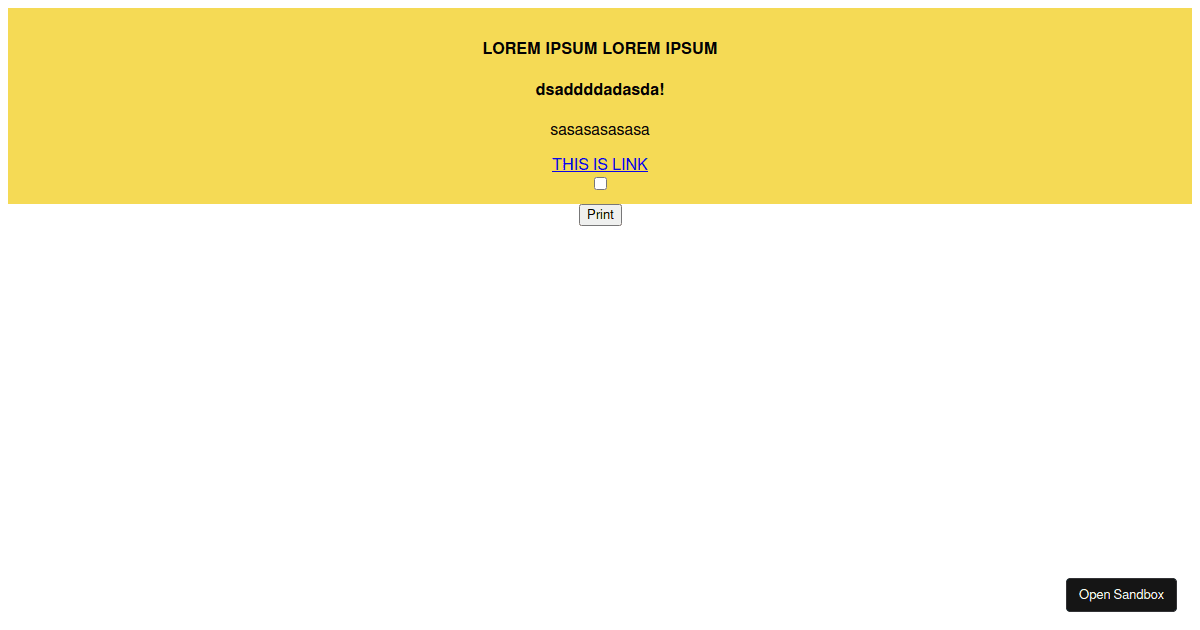 html2canvas - Codesandbox