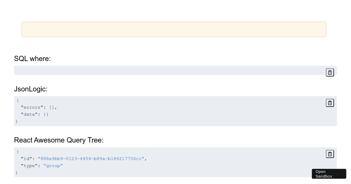 query-builder-codesandbox
