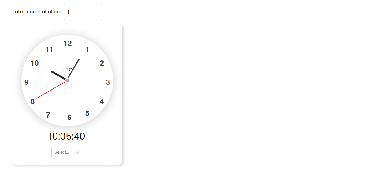 clock_app Codesandbox