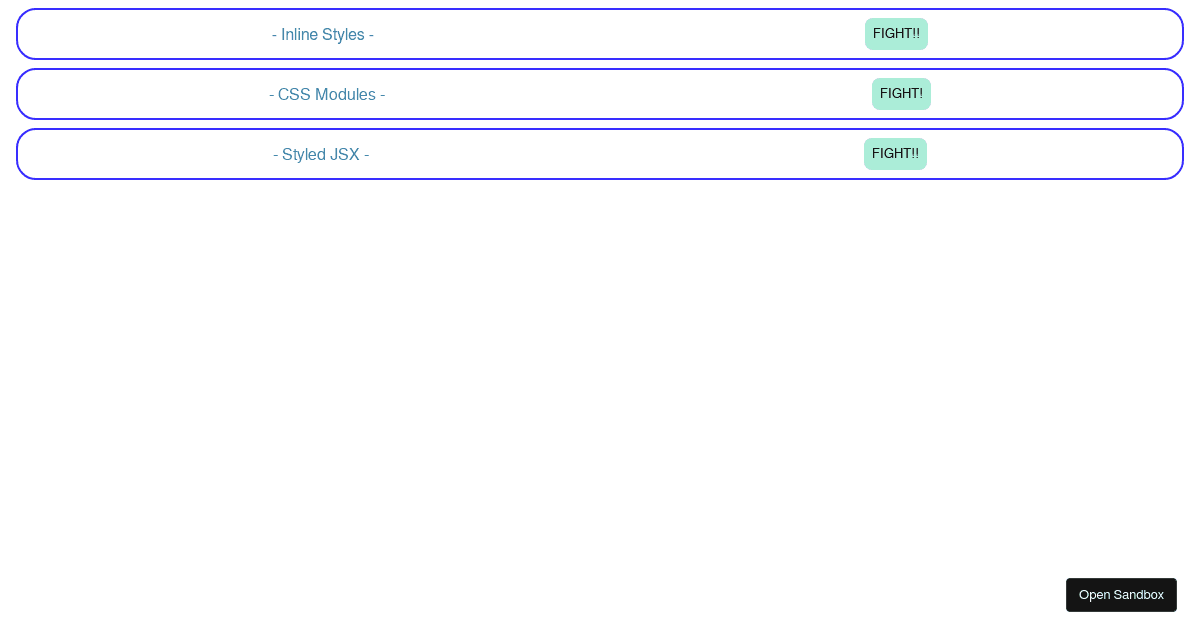 react - Codesandbox