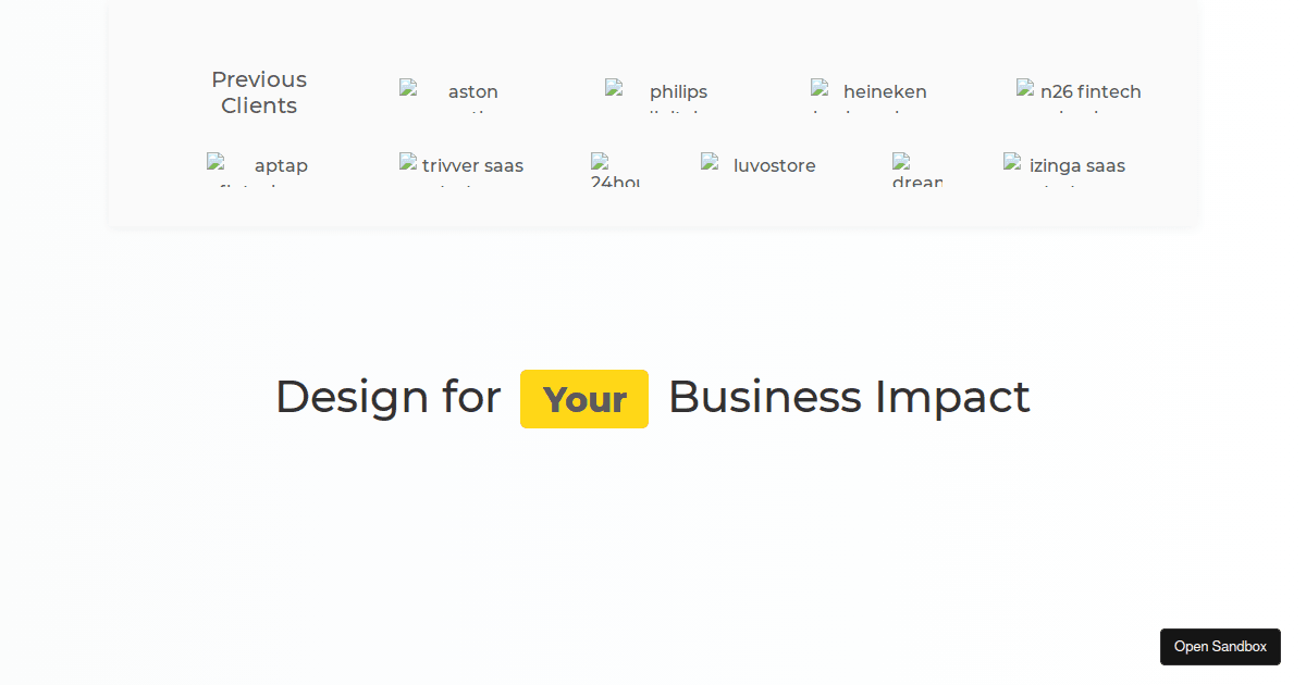 webclientsbanner Codesandbox