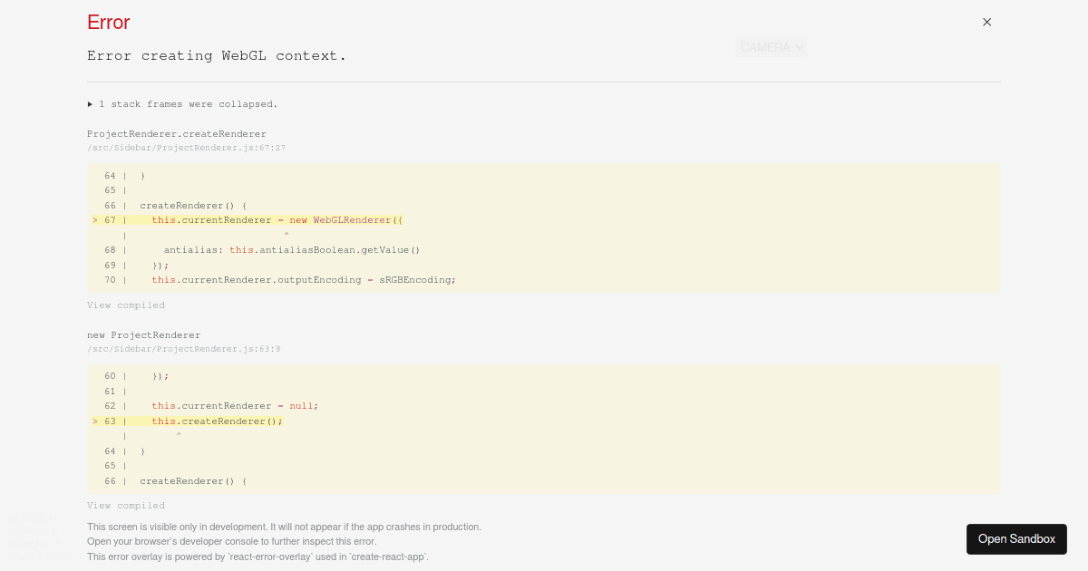 vanilla - Codesandbox