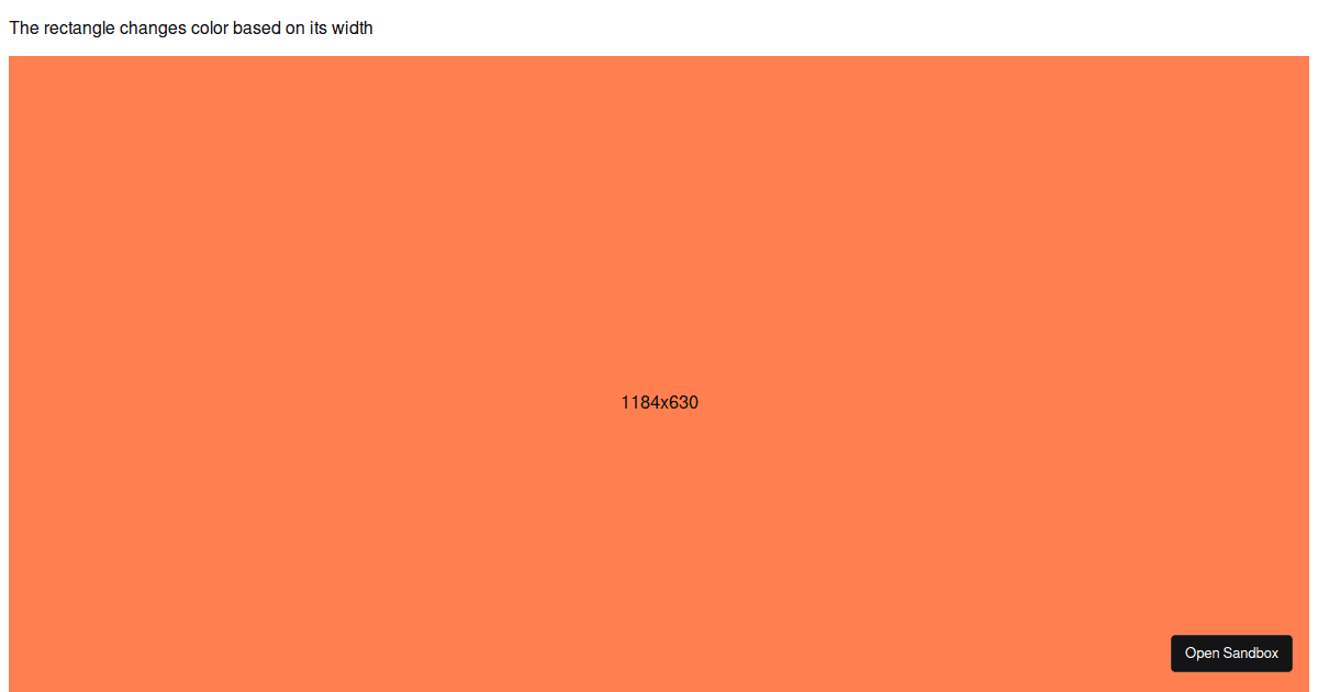 reactresizedetectorjs Codesandbox