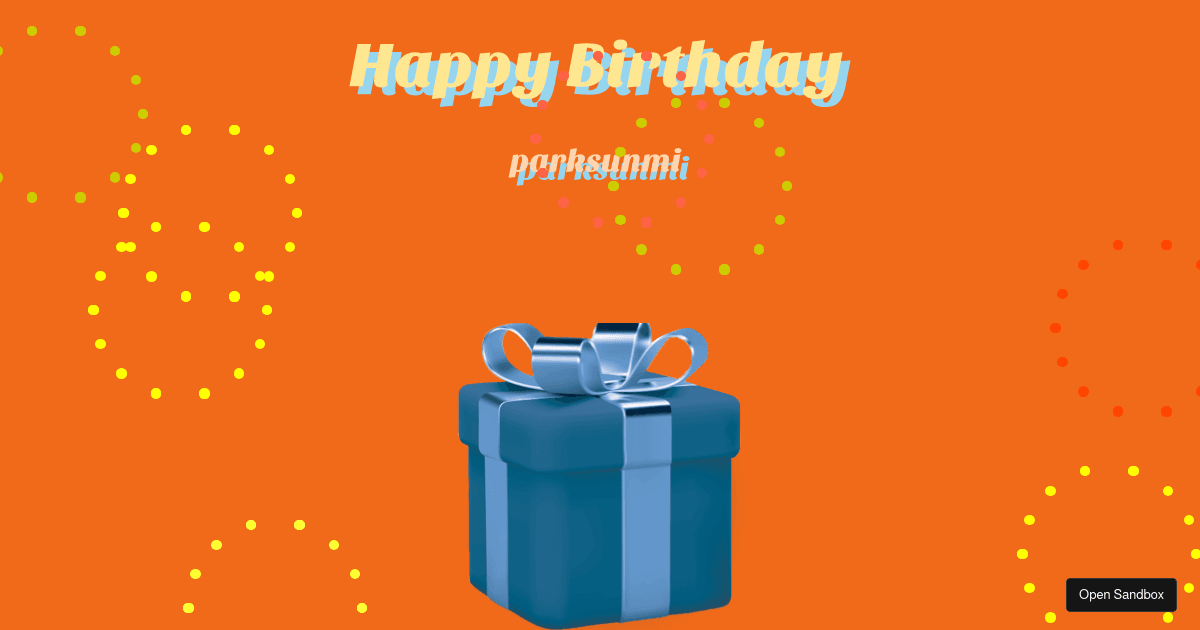 gift-box-css (forked) - Codesandbox
