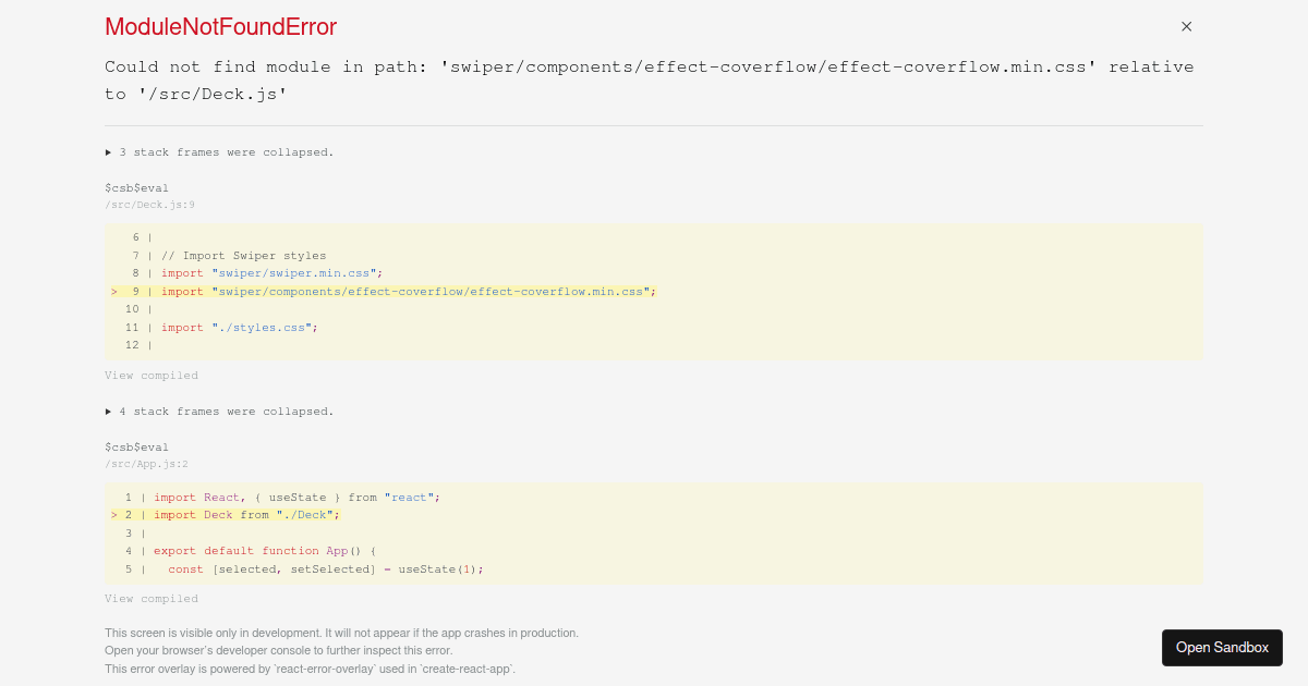 Swiper React - Effect Coverflow - Selection and Swapping with Buttons ...