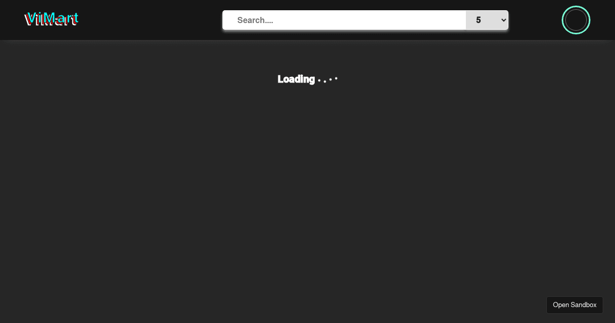 vimart - Codesandbox