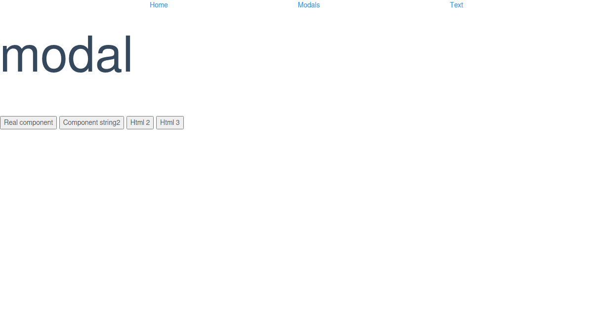 modal - Codesandbox