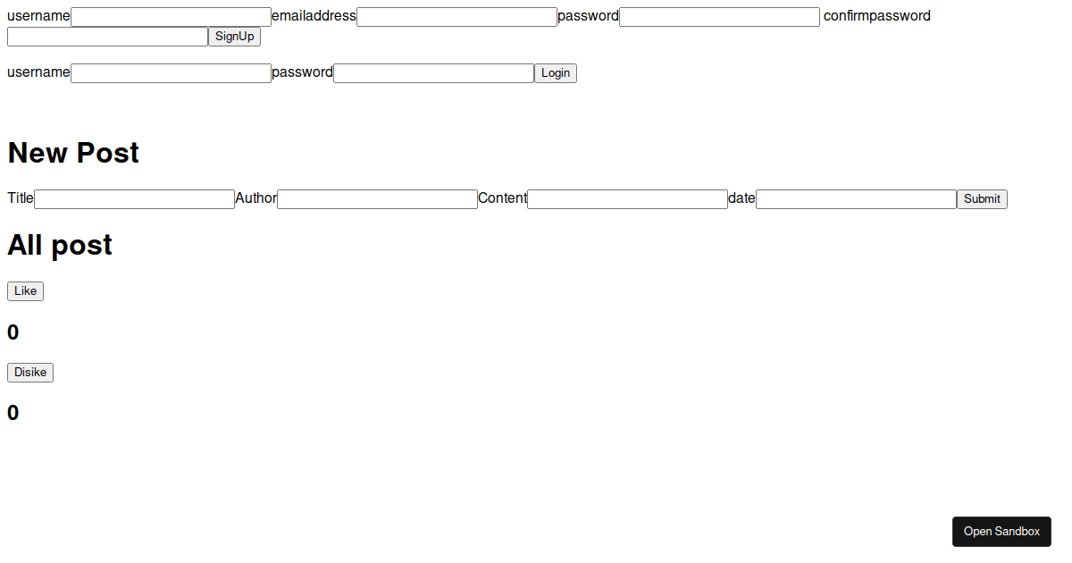 assignment1 - Codesandbox