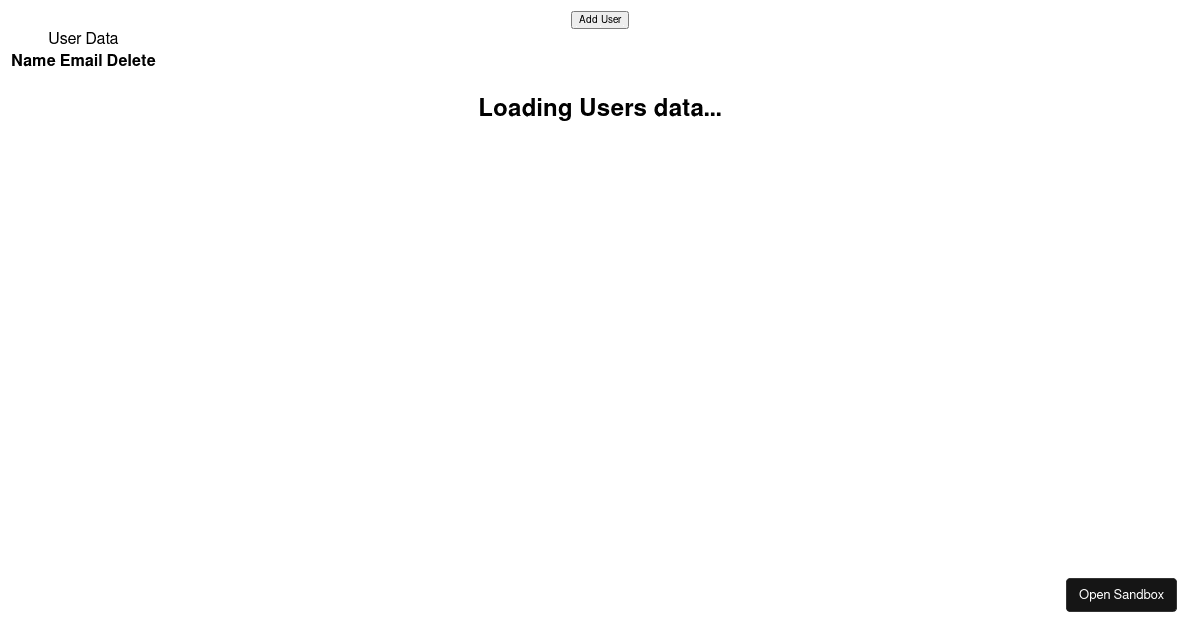 Firebase: Mini Project Extended-II - Starter Code (forked) - Codesandbox