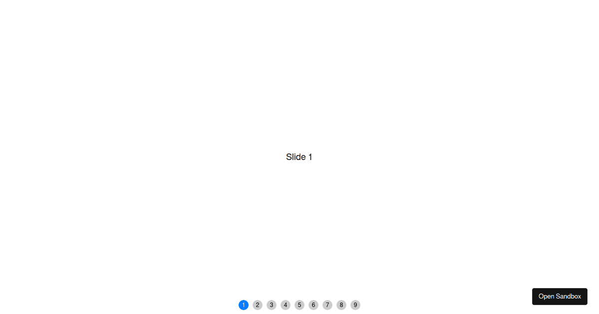 Swiper - Pagination custom - Codesandbox