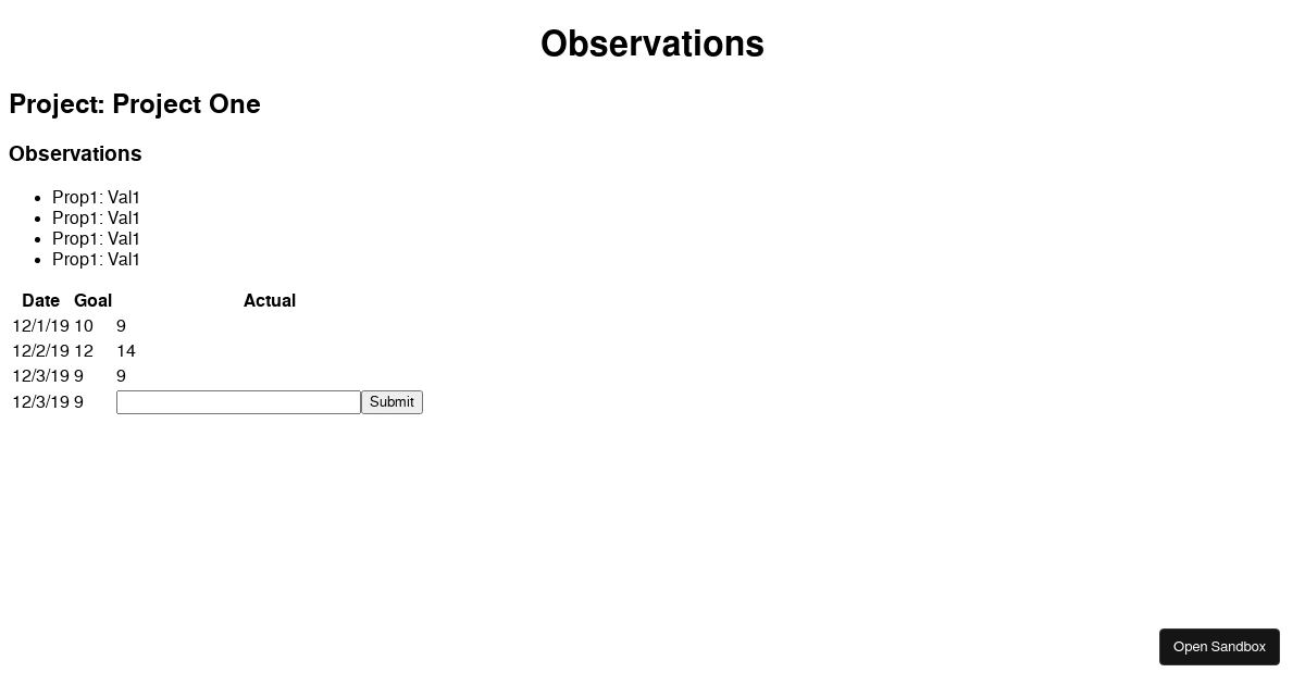 react - Codesandbox