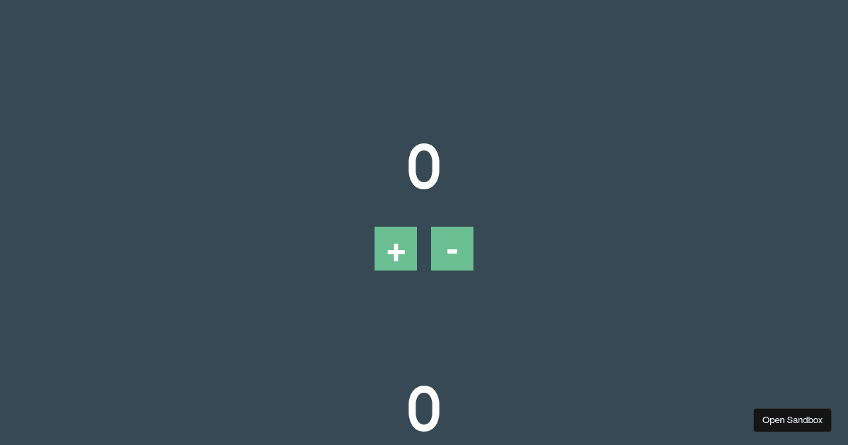 Counter - Codesandbox