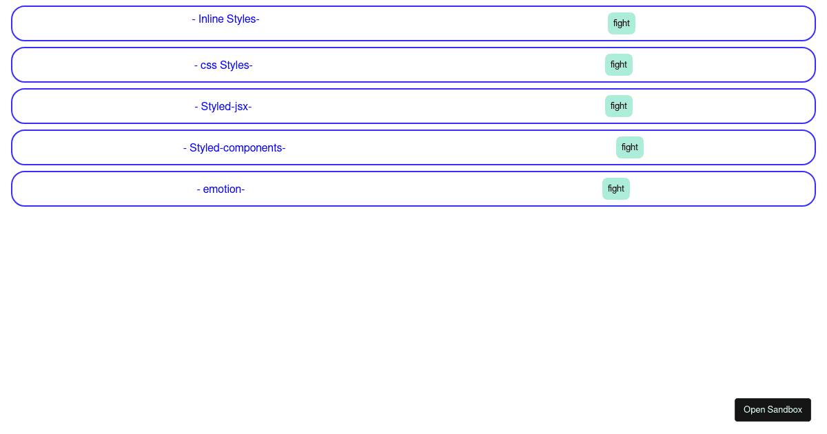 react - Codesandbox