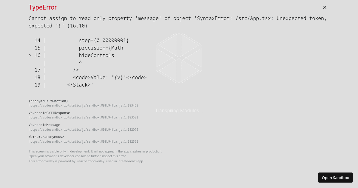 Mantine NumberInput Overwrite Digit (forked) - Codesandbox