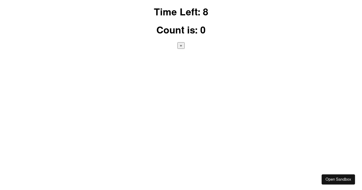 timeleft-game-with-button-codesandbox