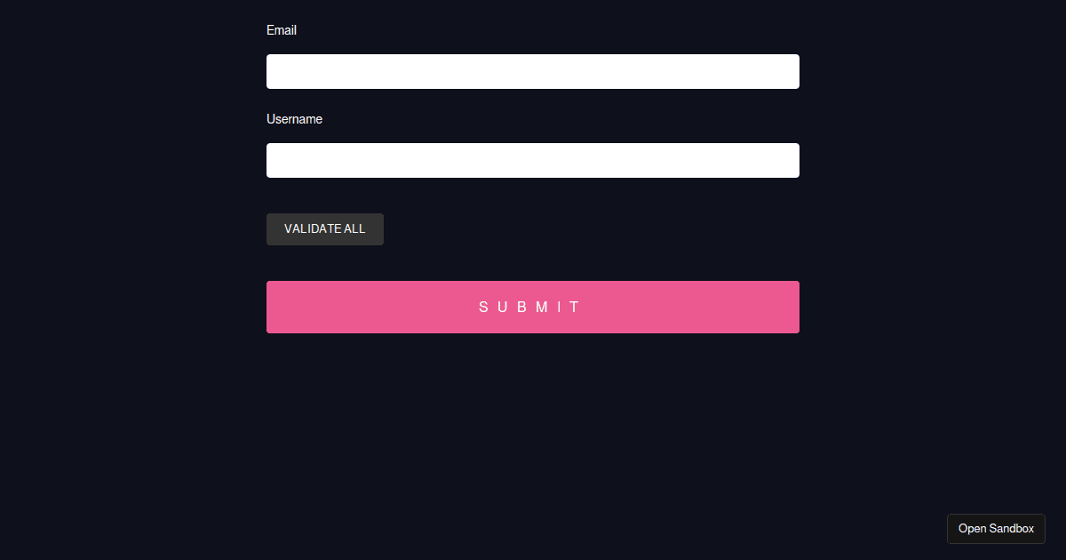 React Hook Form - Debounce onChange (forked) - Codesandbox