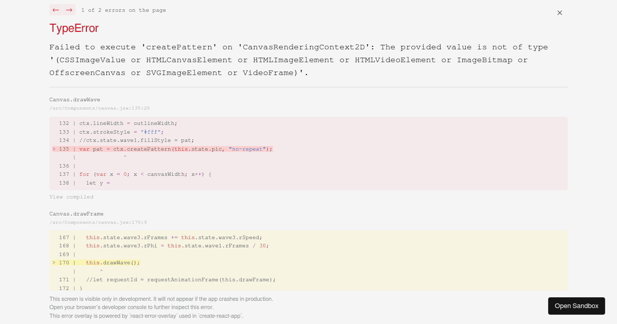 Template - Codesandbox